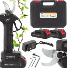 Troncarami a batteria 30 mm - due batterie, caricabatterie, custodia per il trasporto
