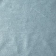 Hellblauer Samtvorhang mit Bindeband 140 x 270 cm