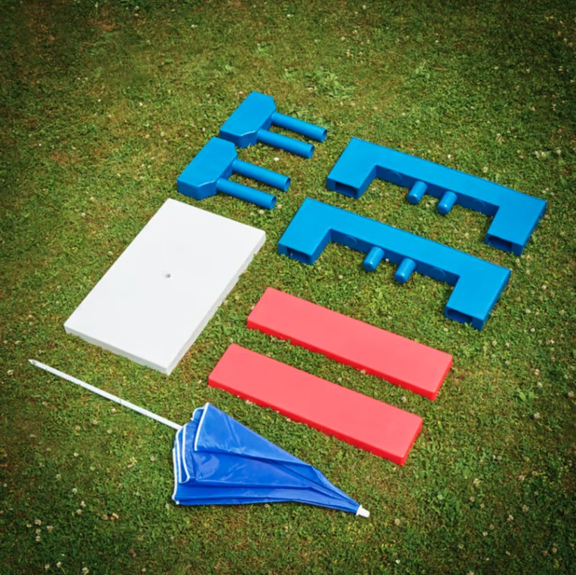 Kinder Picknicktisch mit Sonnenschirm