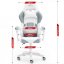 Stilvoller Gaming-Sessel in weiß-grau HC RAINBOW