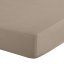 Spannbettlaken SOFT beige – elastisches Bettlaken für Matratzen