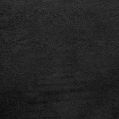 Elegantný zamatový záves zdobený volánom - čierny