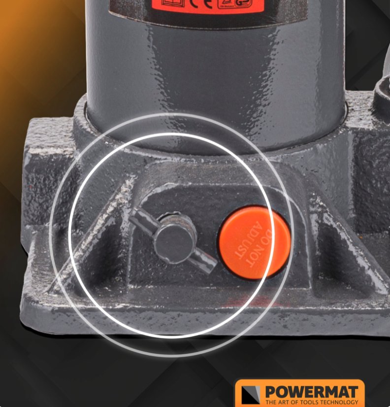 Hydraulický zdvihák na auto 6 t – PM-PHS-6T, 195–380 mm