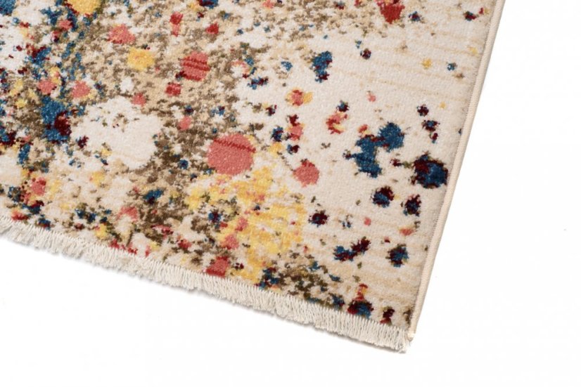 Stílusos szőnyeg absztrakt mintával a nappaliba