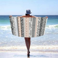 Плажна кърпа с модели