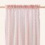 Ružičasta zavjesa  Casablanca  za traku za rese 350 x 250 cm