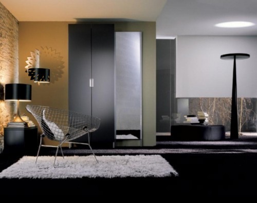 Okrúhle nalepovacie zrkadlo na stenu