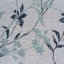 Kvalitný záves s potlačou kvetou na kruhy