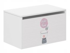 Aufbewahrungsbox für Kinder mit einem niedlichen Tier 40x40x69 cm