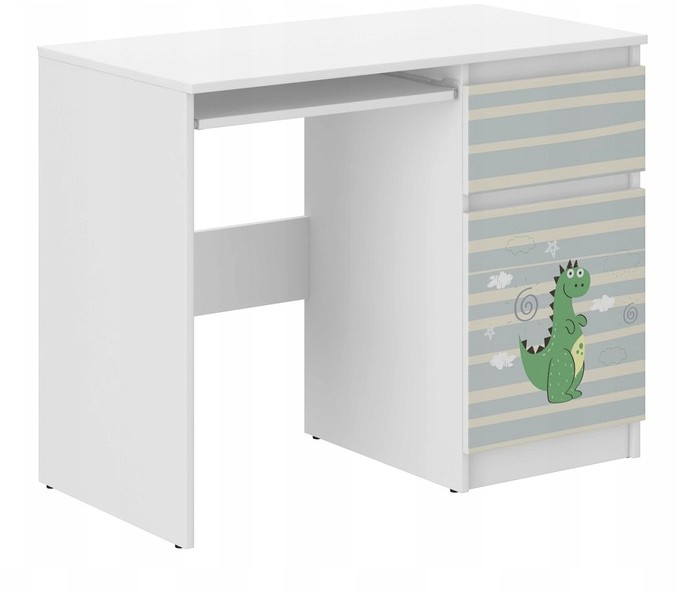 Scrivania per bambini con drago da favola 77x50x96 cm