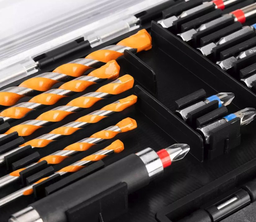 Компактен комплект свредла и битове GRAPHITE 56H611 - 20 части