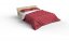 Luksuzno rdeče bombažno posteljno perilo