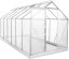 Polycarbonat-Gewächshaus 380 cm x 190 cm x195 cm - 7,22m2 Polycarbonat-Gewächshaus 380 cm x 190 cm x195 cm - 7,22m2