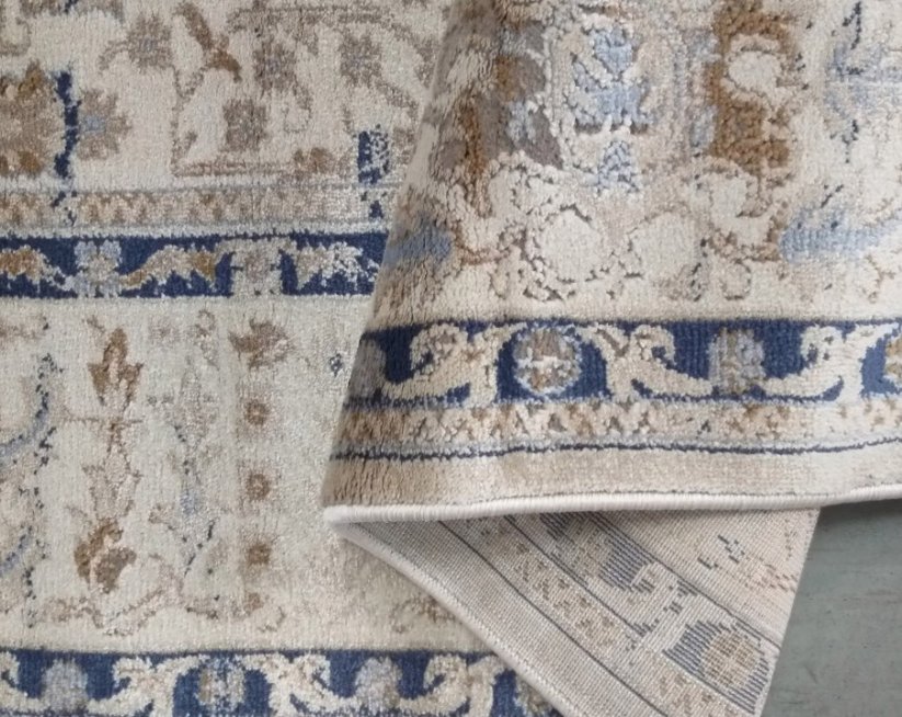 Vintage-Teppich mit modernem Muster
