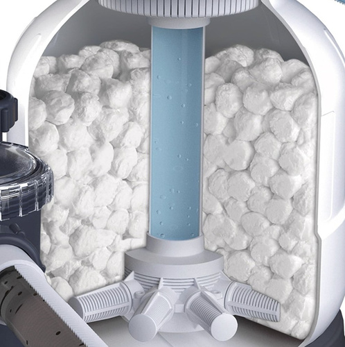 Filtračné gule do pieskového bazénového filtra Intex 29045 – 0,5 kg