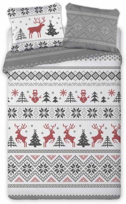 Moderné posteľné obliečky vo vianočnom motíve