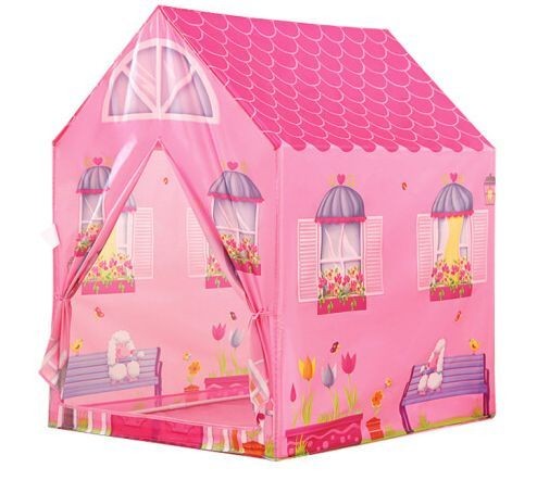 Kinderspielzelt mit Barbiehaus-Design