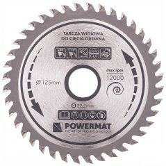 Lama a forcella 125x22,2 40z TDD-125x22,2x40Z
