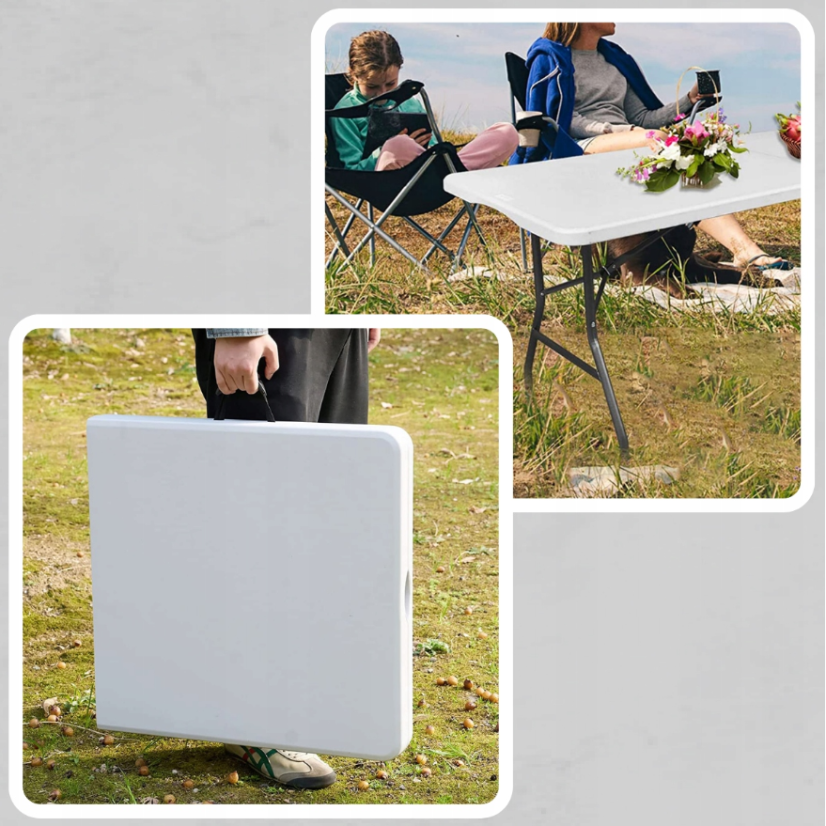 Skládací cateringový stůl do zahrady