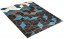 Moderner Teppich mit geometrischem Muster - Die Größe des Teppichs: Šírka: 60 cm | Dĺžka: 110 cm