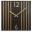 Schöne Wanduhr mit Lamellendesign
