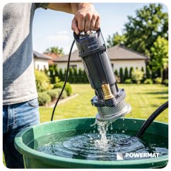 Ponorné čerpadlo pro čistou a znečištěnou vodu, 550 W, 7 500 l/h, 14 m