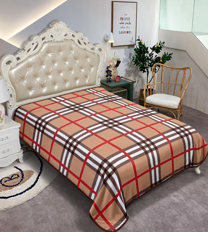 Akril kockás takaró