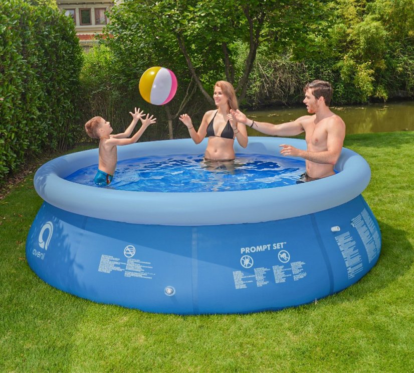 Gartenpool mit Filterung 366 x 76cm