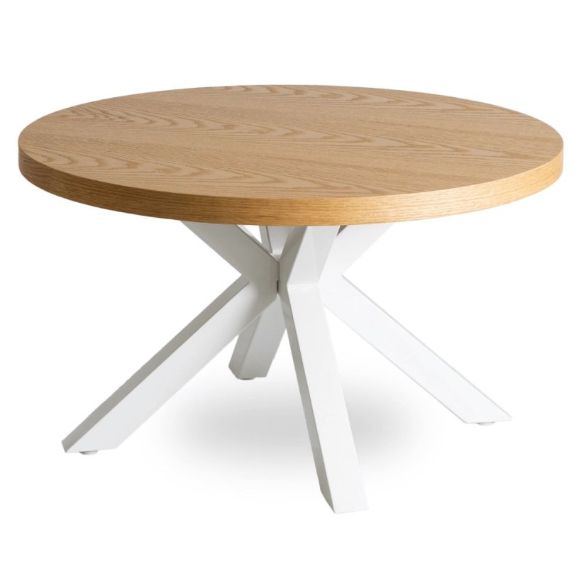 Konferenční stolek LINCOLN Ø 80 cm - různé barevné varianty