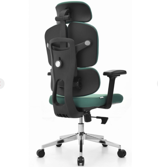Ergonomická kancelářská židle ze síťoviny HC-1053 v elegantní eukalyptově zelené barvě