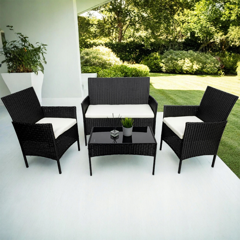 Ratanová sedací souprava do zahrady