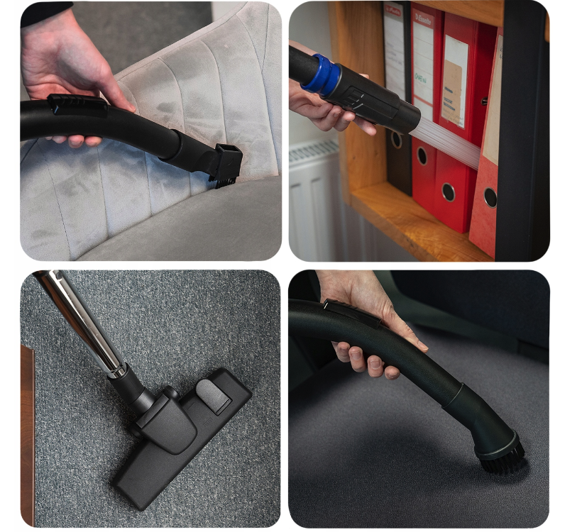 Bezvreckový vysávač so sadou nástavcov 4000W