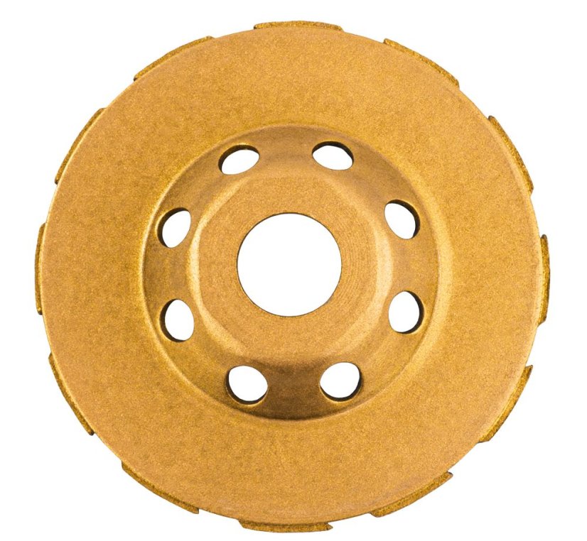 Diamantový hrncový brúsny kotúč na betón a kameň - 105 mm