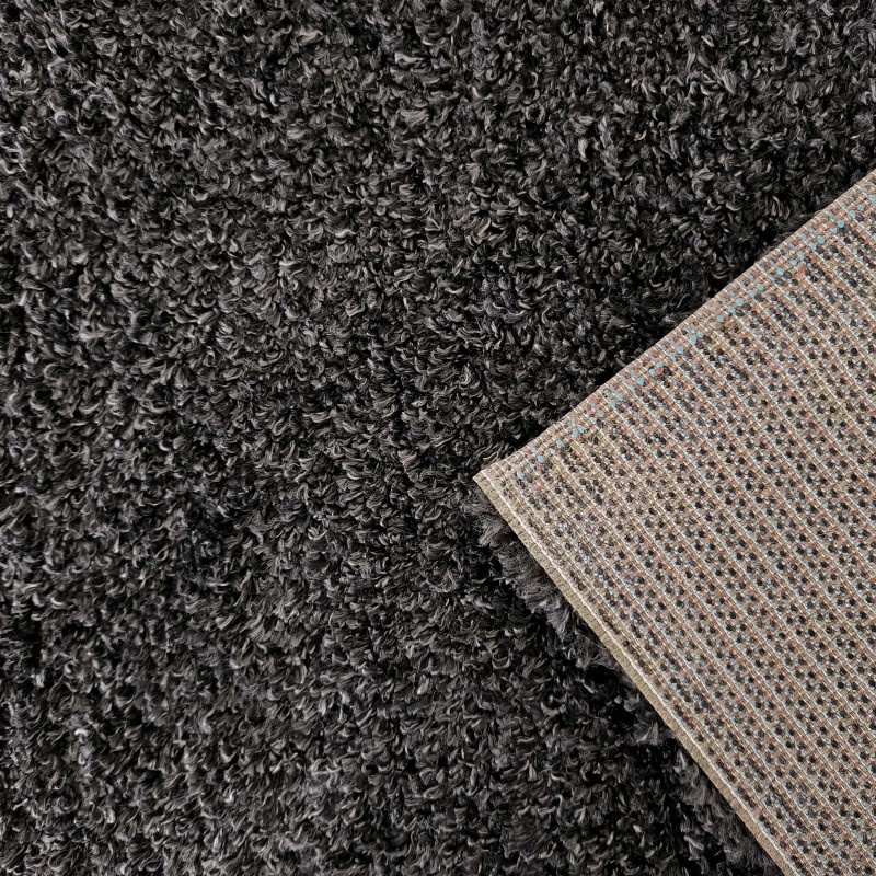 Sodobna preproga SHAGGY v antracitni barvi