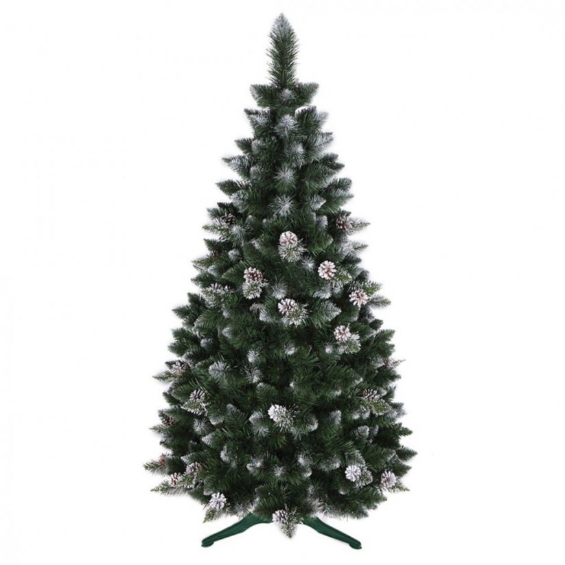Bellissimo Albero di Natale, pino innevato 180 cm