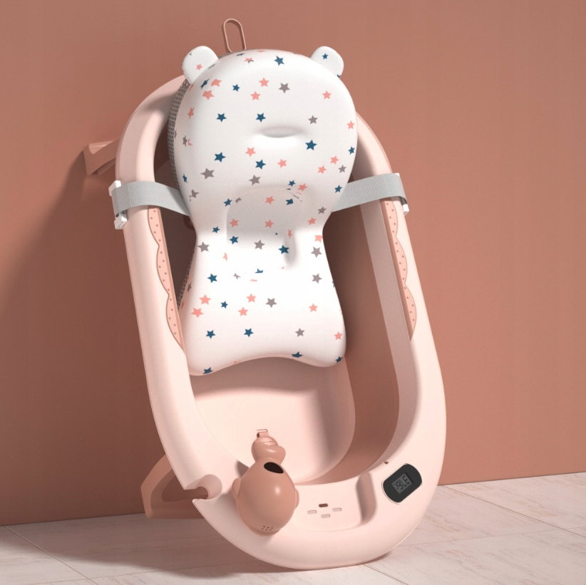 Összecsukható babakád VAIANA PREMIUM párnával és állvánnyal - több színben