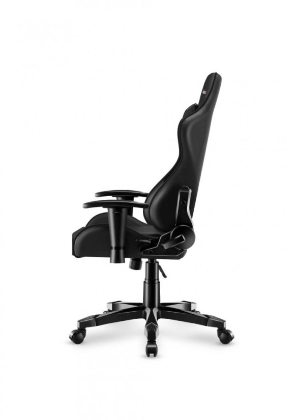 Ergonomické čierne herné kreslo pre teenegerov