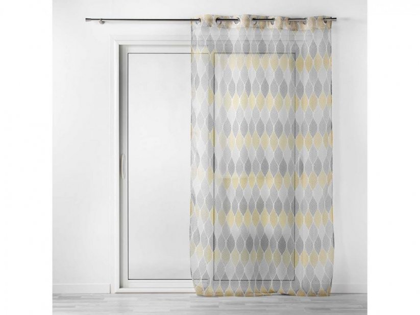 Geschmackvoller Vorhang mit zartem Muster 140 x 240 cm