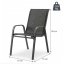 Set de 2 scaune de grădină – scaune confortabile și practice pentru balcon și terasă
