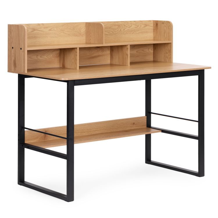 Písací, pracovný stôl s policami 120 x 60 cm