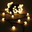 Weihnachtskette Kugeln 100 LED - 10 m - 8 Modi