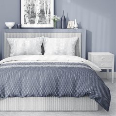 Modern fehér pamut ágynemű