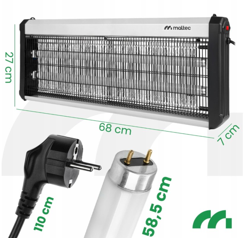 MALTEC MASTERKILLER40W UV-rovarlámpa – elektromos rovarcsapda