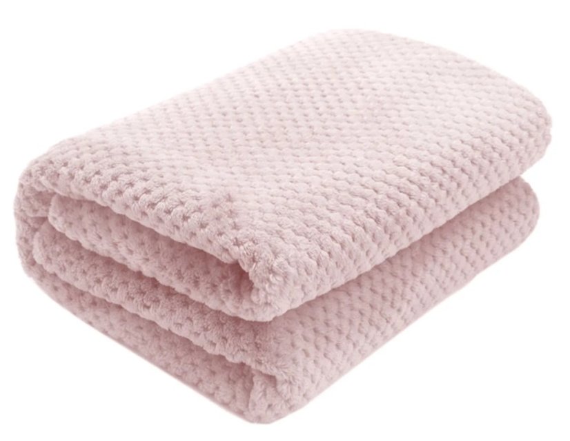 Ružova deka 160 x 200 cm  - Diamond