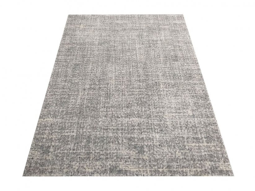 Kvalitní šedý koberec v módním designu - Rozměr koberce: Šířka: 160 cm | Délka: 220 cm