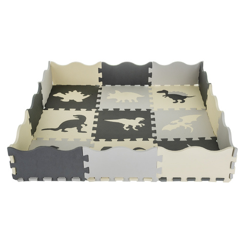 Puha játszószőnyeg dinoszaurusszal - habszivacs puzzle 106 x 160 cm