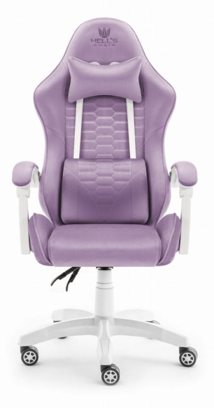 Sedia da gioco HC-1000 PURPLE - tessuto di velluto