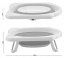 Faltbare Badewanne 33L 45,5x80x24 cm