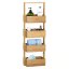 Raft din bambus cu 4 polițe - 88 x 16 x 28 cm