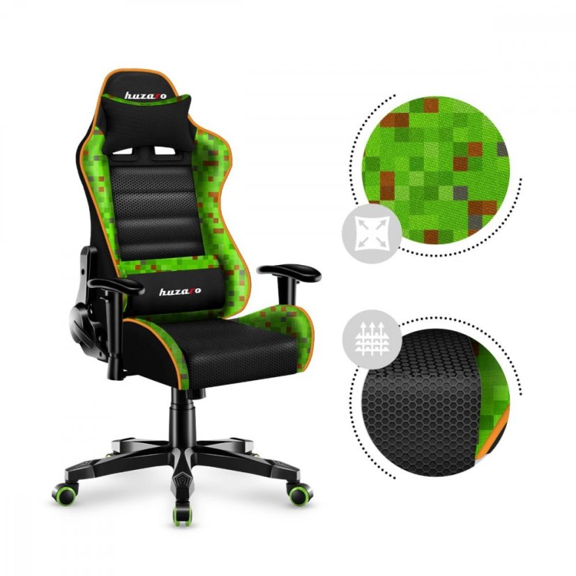 Pohodlné MINECRAFT herní křeslo pro teenegery